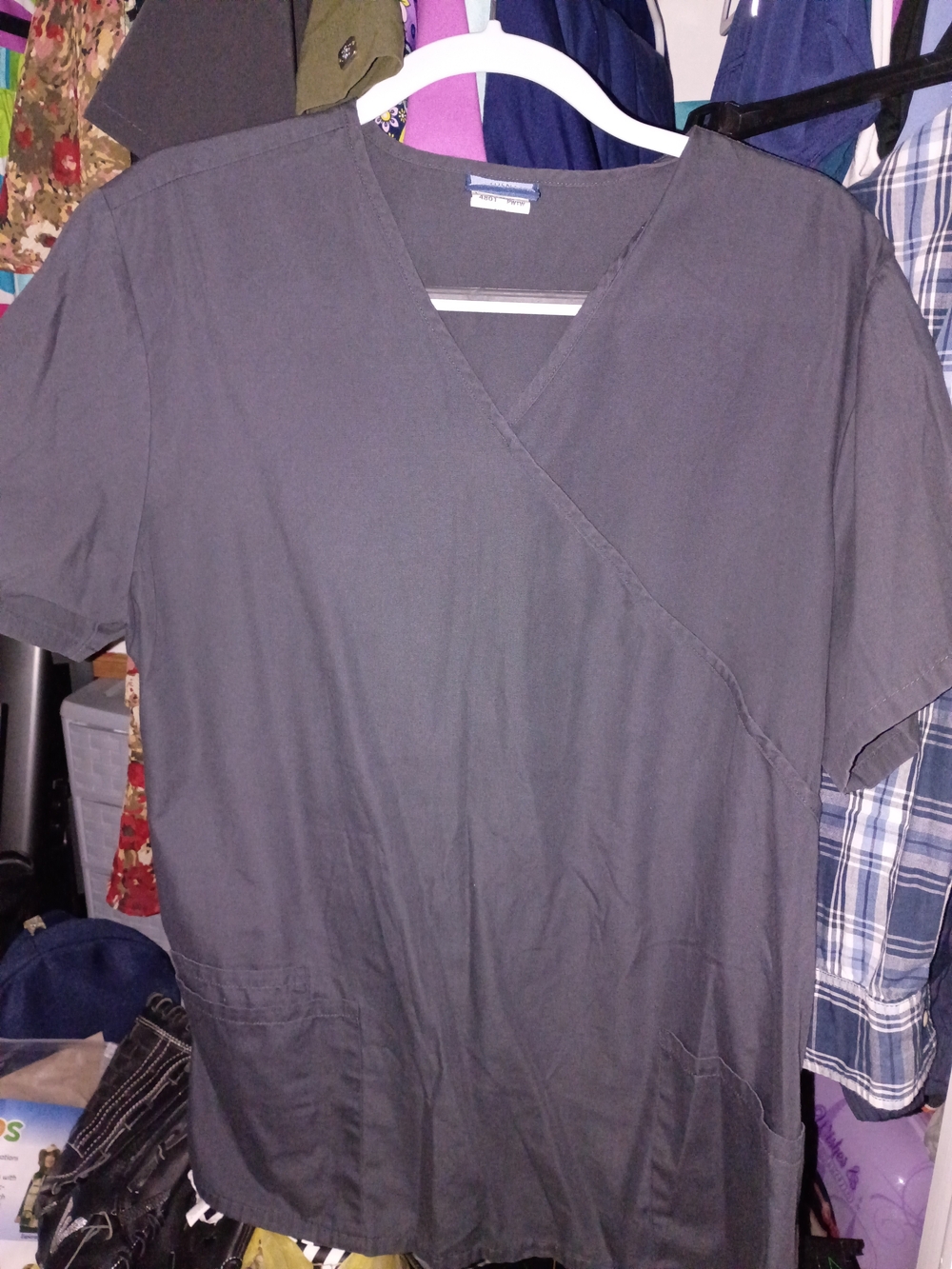 Cherokee Grey Scrub Top
